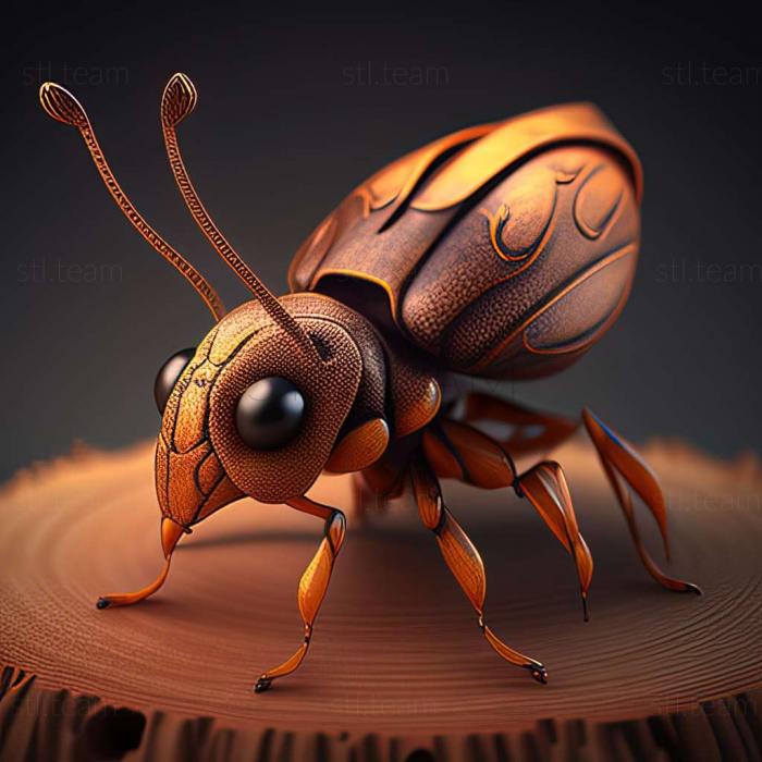 3D модель Crematogaster ebenina (STL)